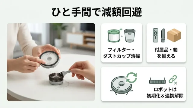 売る前にやると損しない準備