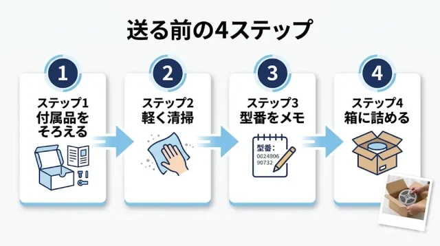 査定額を下げないための「送る前の準備」