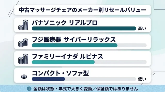 メーカー・モデル別 買取の目安と"値崩れの早さ"