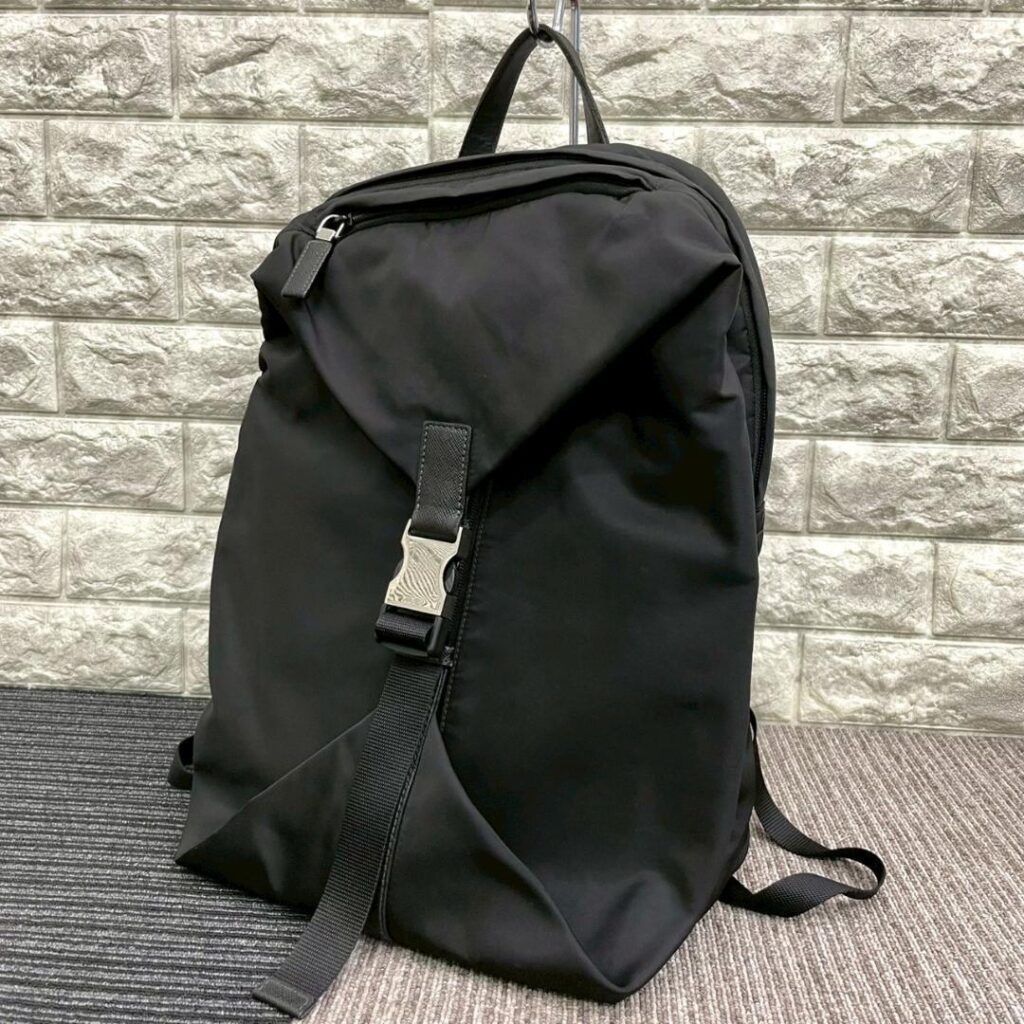 PRADA プラダ 2VZ028 ナイロン リュック ブラック