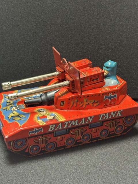 米澤玩具 バットマン ブリキ戦車 ソフビ フリクション