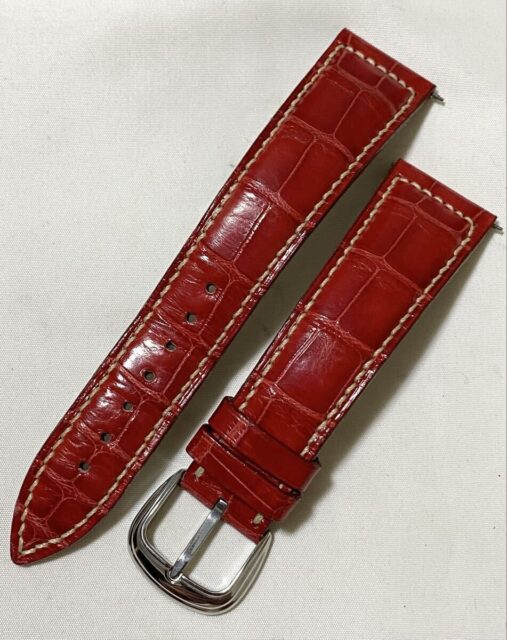 FRANCK MULLER フランクミュラー 腕時計用ベルト 約20㎜ レッド