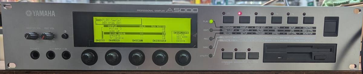 YAMAHA A5000 プロフェッショナルサンプラー mLAN8E拡張ボード付