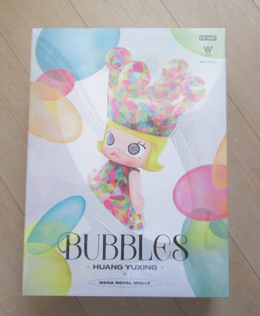 POPMART MEGA ROYAL MOLLY 400% Huang Yuxing-Bubbles