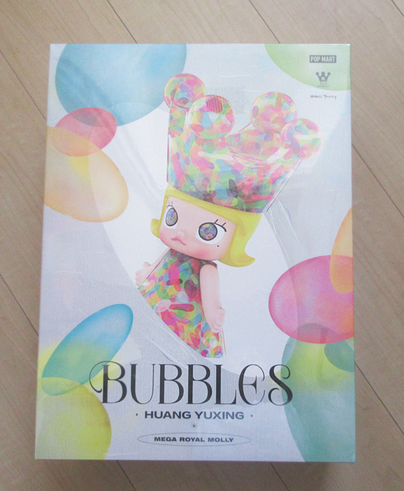 POPMART MEGA ROYAL MOLLY 400% Huang Yuxing-Bubbles