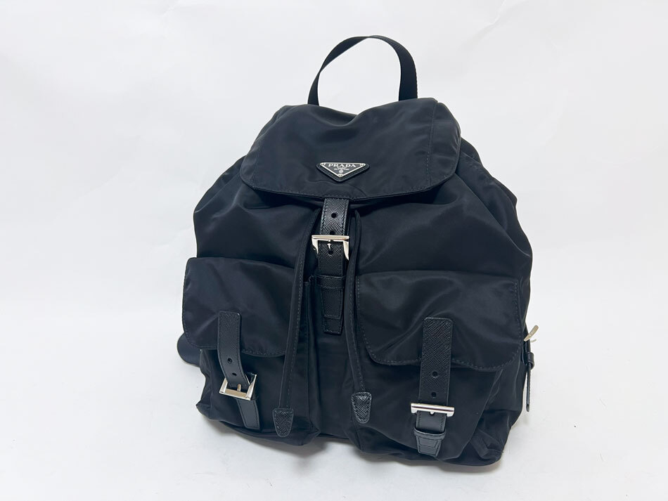 PRADA プラダ VELA バックパック ナイロン ブラック