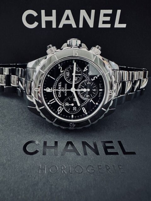 CHANEL J12 H0940 41mm クロノグラフ メンズ腕時計