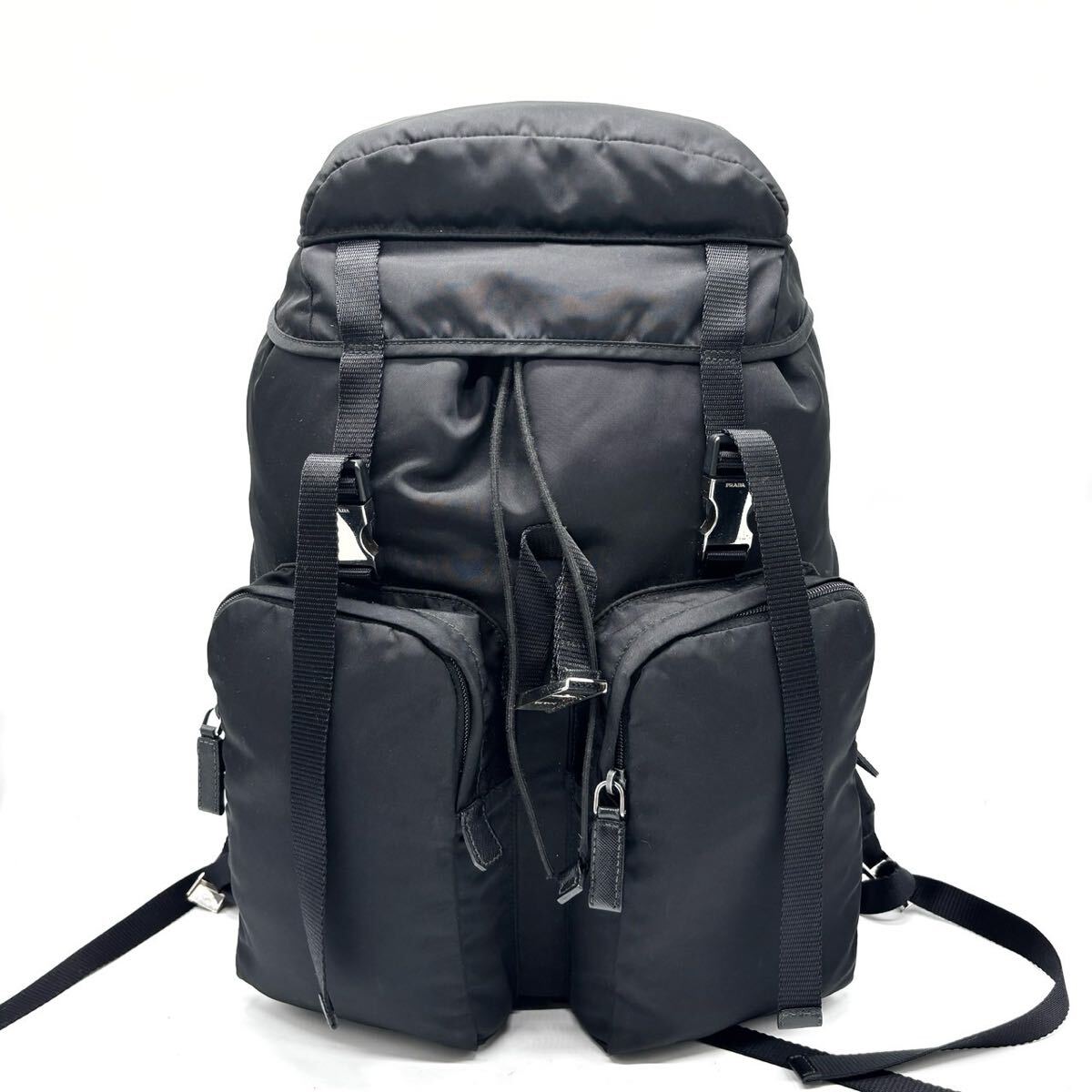 PRADA プラダ バックパック リュックサック リナイロン ブラック