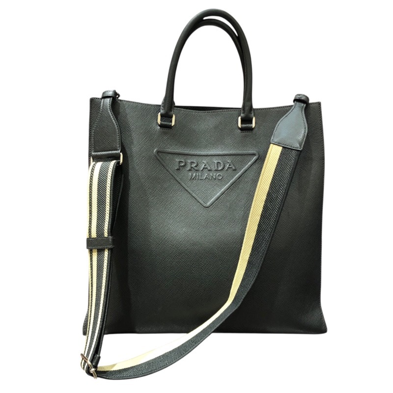 PRADA プラダ トライアングル ロゴトートバッグ 2VG084