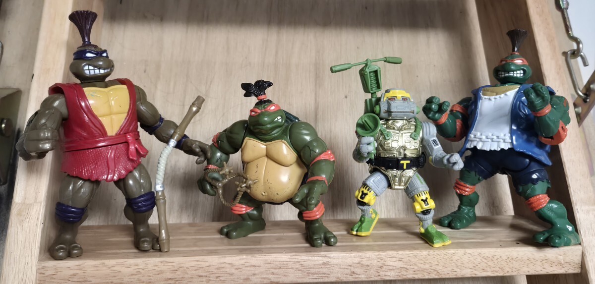 ミュータントタートルズ TMNT PLAYMATES ビンテージフィギュア