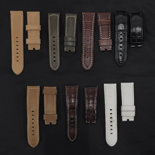 パネライ ラグ幅23mm レザーベルト 腕時計用 替えベルト 7点セット