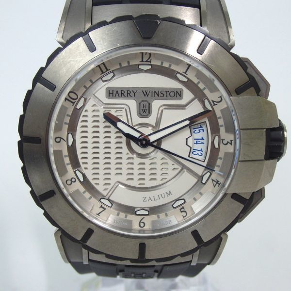 HARRY WINSTON オーシャンスポーツ 411/MA44Z 自動巻き腕時計