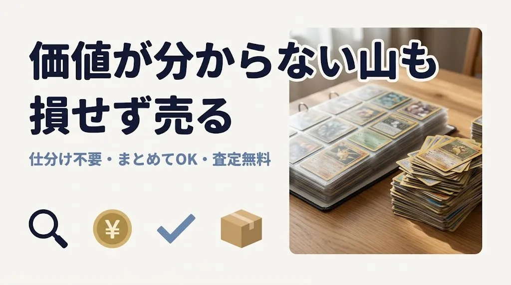 ワンピースカード買取|価値が分からない山も損せず売る方法