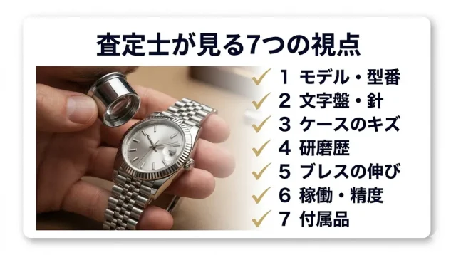 査定士が実際に見る7つのポイント