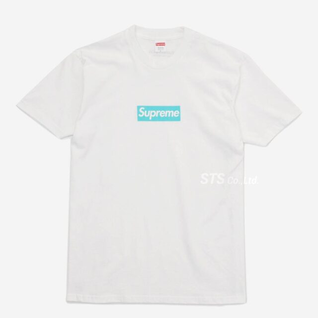 Supreme Tiffany & Co. Box Logo Tee ホワイト XL