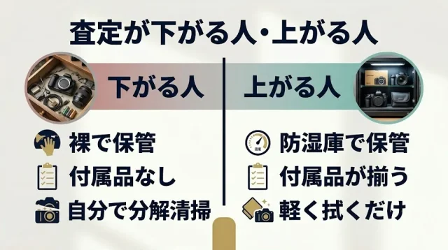 査定額が相場より下がる人・上がる人の分かれ目