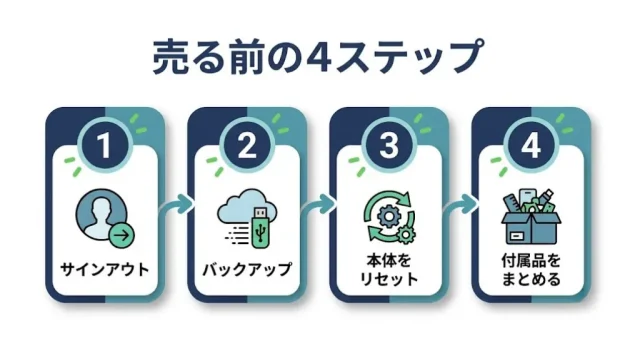 売る前にやること