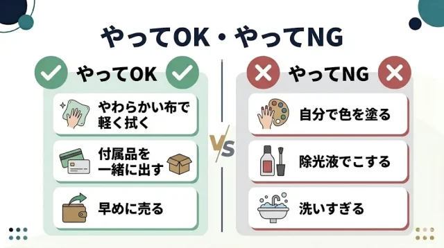 高く売るコツと「やってはいけないこと」