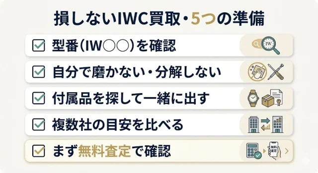 売る前にやることリスト