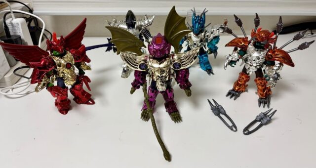 ミュータントタートルズ メタルシリーズ PLAYMATES フィギュア 5体セット