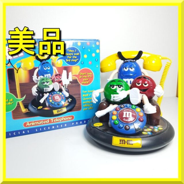 M&M’s エムアンドエムズ 電話機 ビンテージ アンティーク
