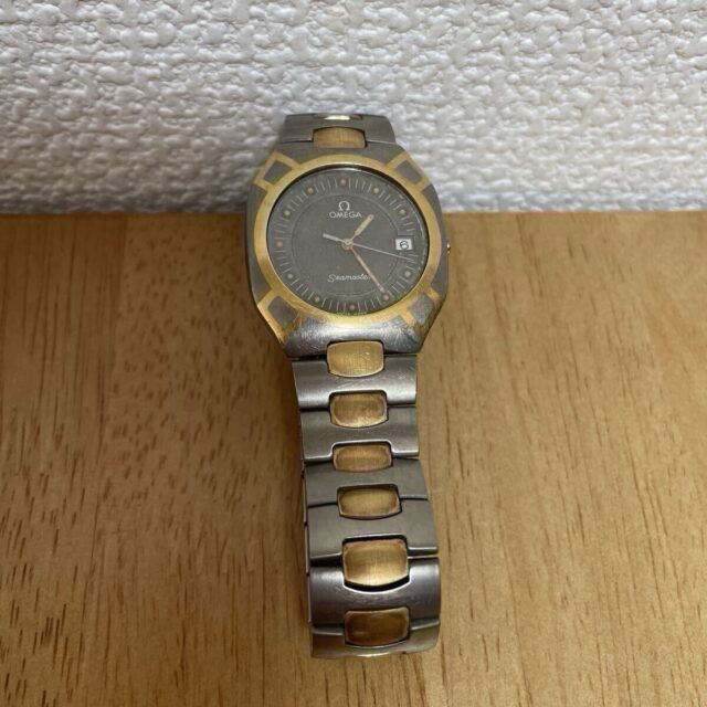 OMEGA オメガ シーマスター ポラリス クォーツ 腕時計 32mm