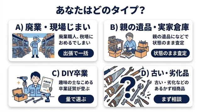 あなたの場合はどう売るのが正解?