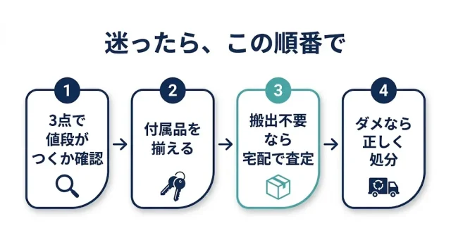次に何をすればいいか