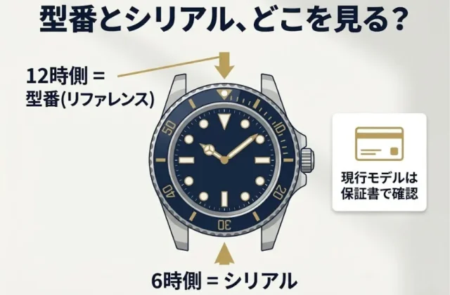 型番とシリアル、どこを見る?