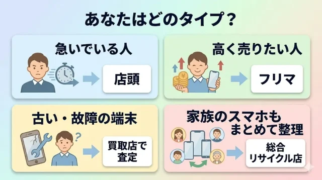 あなたはどれを選ぶべきか