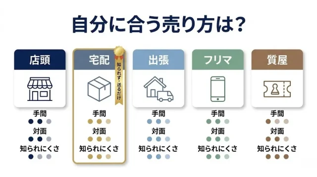 自分に合う売り方は?