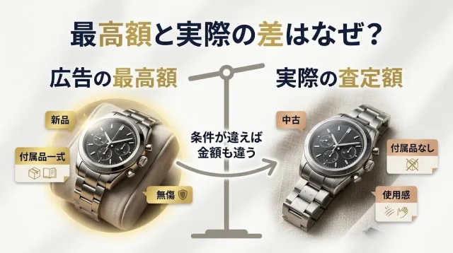 最高額と実際の差はなぜ?