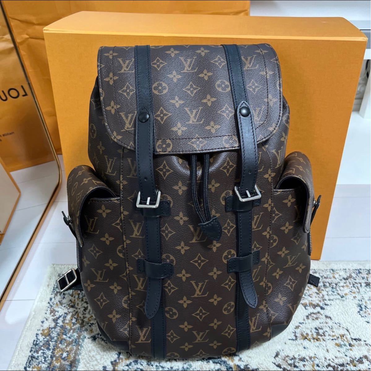 ルイヴィトン モノグラム・マカサー クリストファーMM M43735