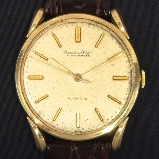 IWC インターナショナルウォッチカンパニー 18K 自動巻き腕時計 C.852