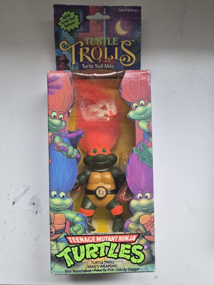ミュータントタートルズ TMNT トロール Playmates フィギュア ビンテージ