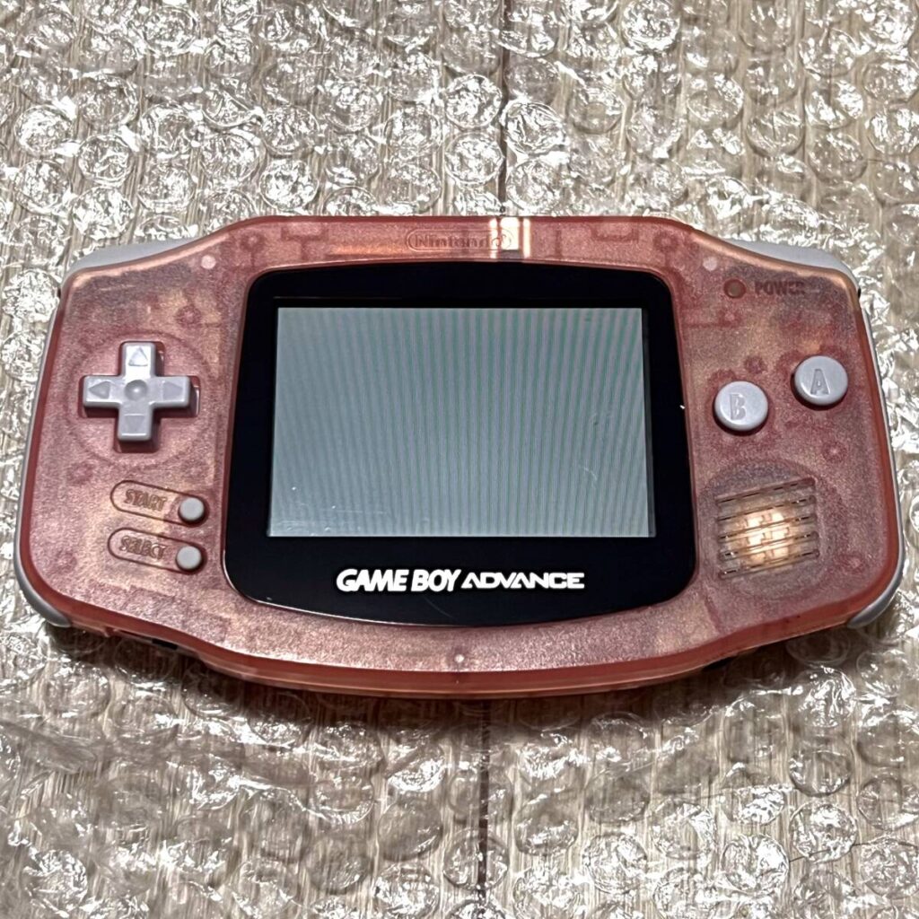 ゲームボーイアドバンス ミルキーピンク AGB-001