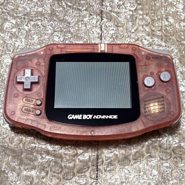 ゲームボーイアドバンス ミルキーピンク AGB-001