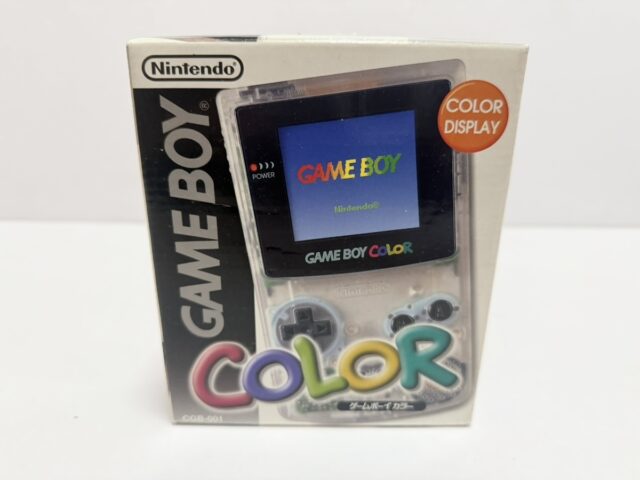 任天堂 ゲームボーイカラー クリア 本体
