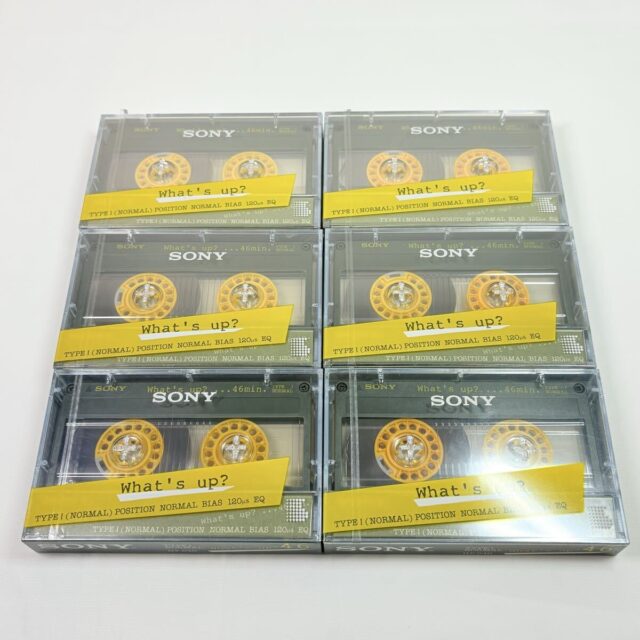 SONY What’s up 46 カセットテープ 6本まとめ