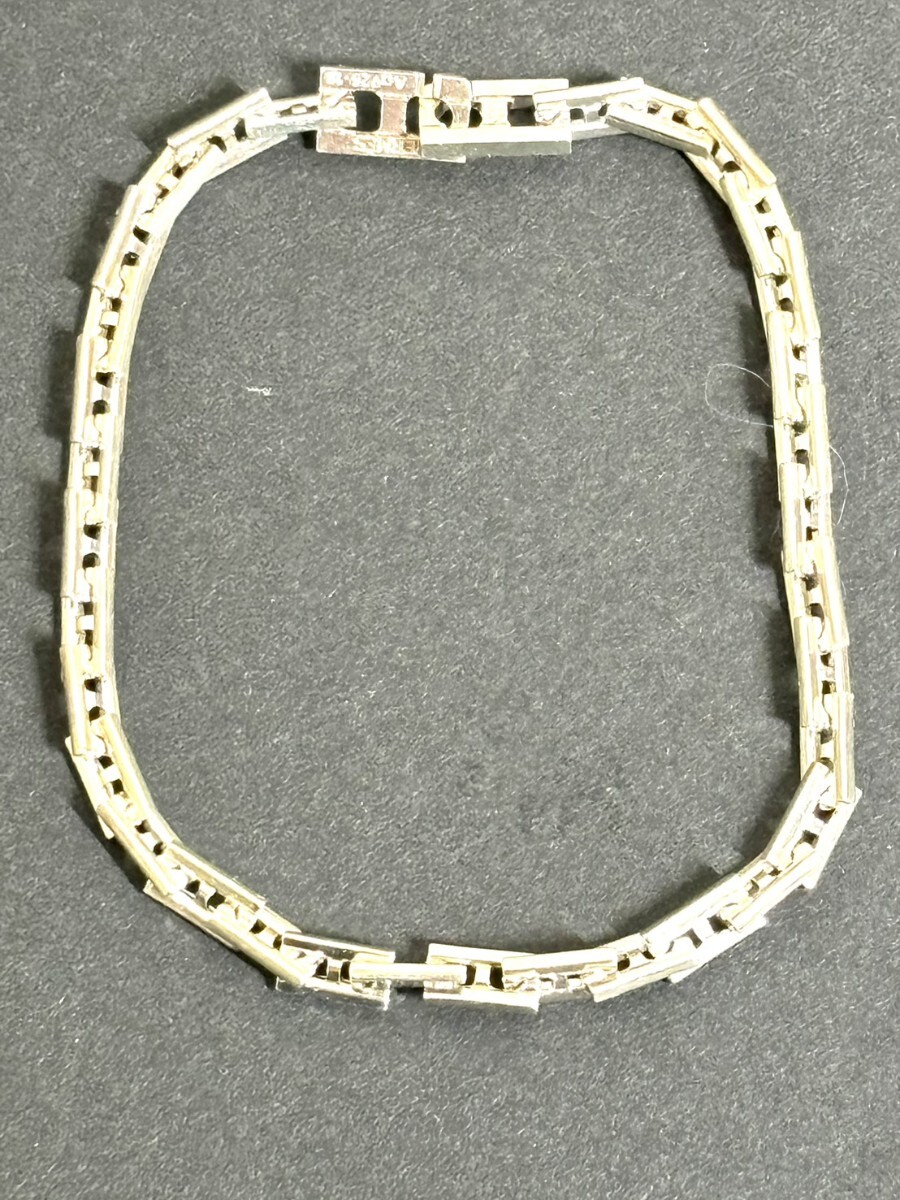 HERMES エルメス ブレスレット SV925 Hロゴ