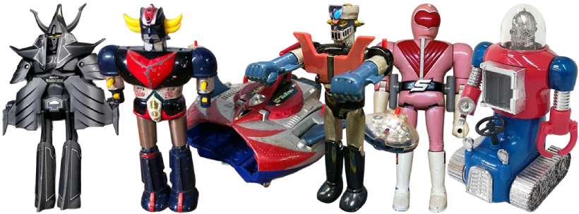 昭和レトロのポピー超合金を専門査定。マジンガーZ、ゲッターロボ