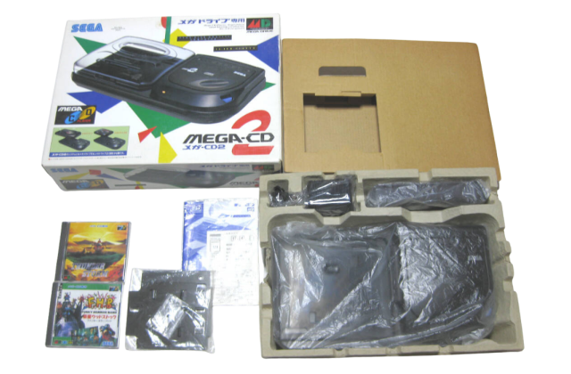 箱付き完品メガCD