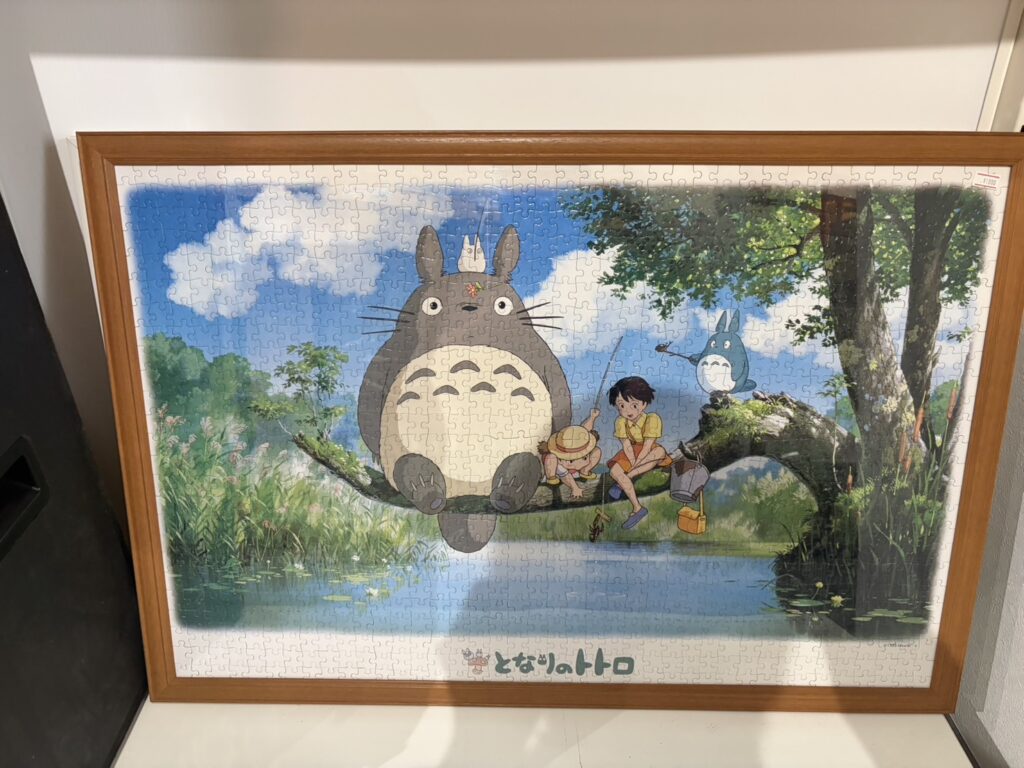 となりのトトロ　パズル　完成品 中古品販売