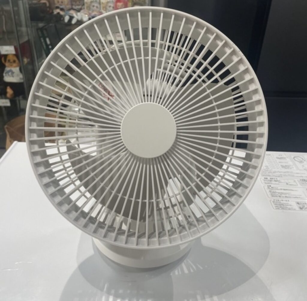 無印良品　2024年製　360度首振り機能付きサーキュレータ 中古品販売
