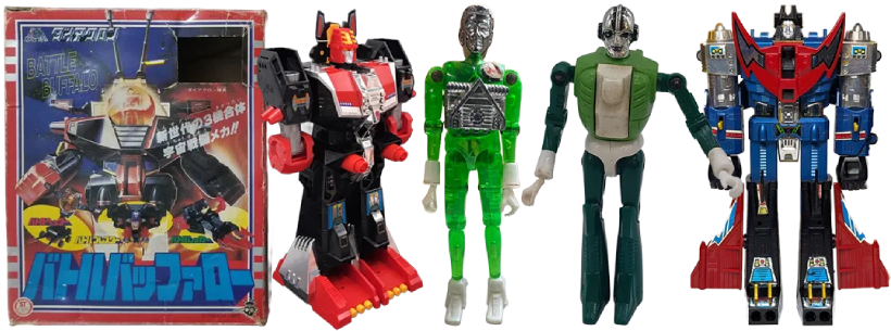 ダイアクロン・ミクロマン超合金を高価買取！初期タカラ製も査定