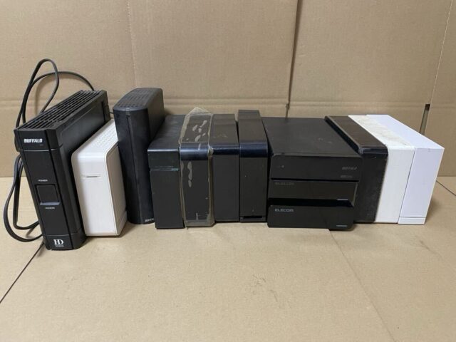 BUFFALO I-O DATA 外付けハードディスク HDD 13点セット