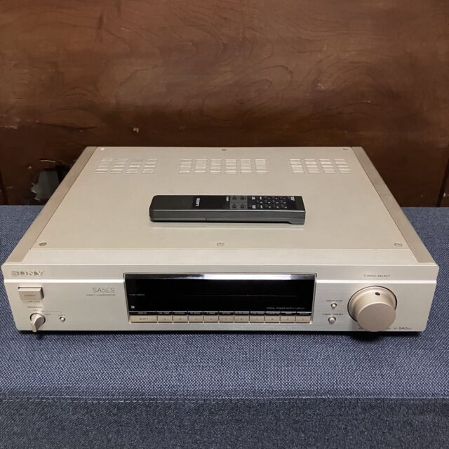 SONY ST-SA5ES FM/AMステレオチューナー リモコン付き