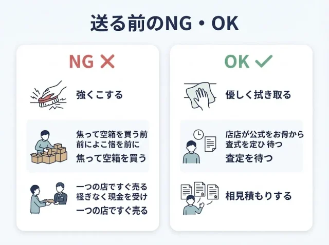 箱なしでやりがちな失敗と防ぎ方
