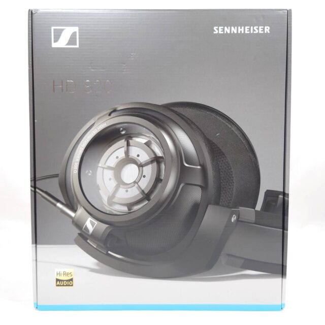 Sennheiser HD 820 密閉型ヘッドホン 6N単結晶銀ケーブル付属