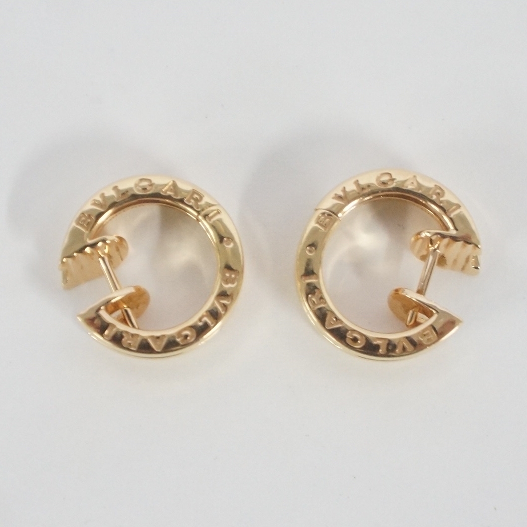 BVLGARI B-zero1 ビーゼロワン 750YG ピアス